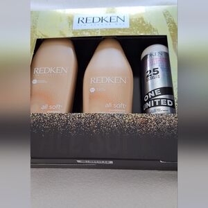 Redken All Soft Trio Set with One United